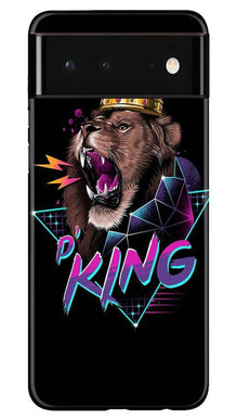 Lion King Mobile Back Case for Google Pixel 6 (Design - 219)