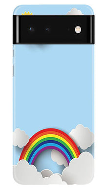 Rainbow Mobile Back Case for Google Pixel 6 (Design - 225)