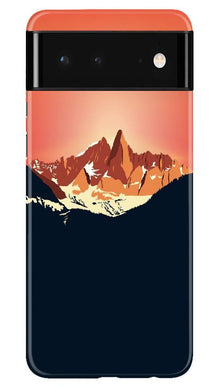 Mountains Mobile Back Case for Google Pixel 6 (Design - 227)