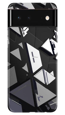 Modern Art Mobile Back Case for Google Pixel 6 (Design - 230)