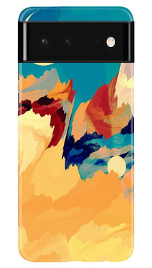 Modern Art Mobile Back Case for Google Pixel 6 Pro (Design - 236)
