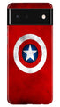 Captain America Case for Google Pixel 6 (Design No. 249)