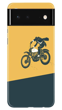 Bike Lovers Mobile Back Case for Google Pixel 6 (Design - 256)