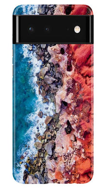 Sea Shore Mobile Back Case for Google Pixel 6 (Design - 273)