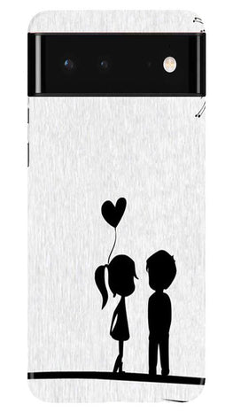 Cute Kid Couple Case for Google Pixel 6 Pro (Design No. 283)