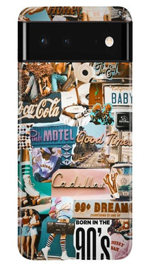 Vintage Design Mobile Back Case for Google Pixel 6 (Design - 284)