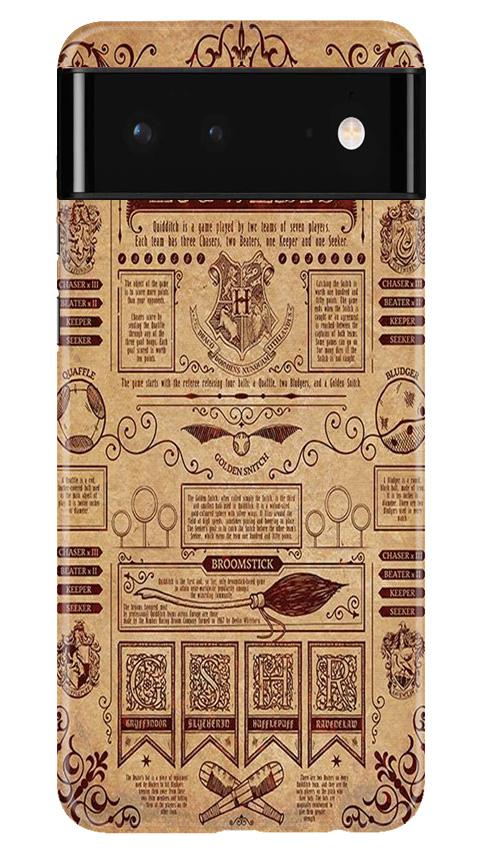 Hogwarts Mobile Back Case for Google Pixel 6 (Design - 304)