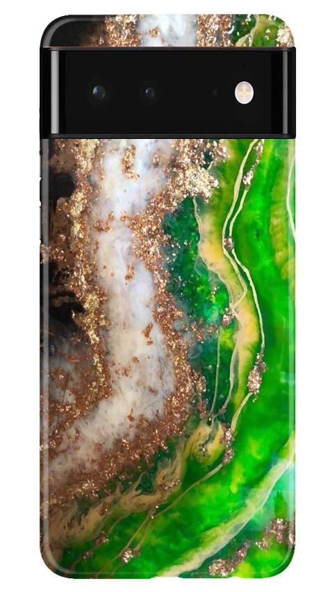 Marble Texture Mobile Back Case for Google Pixel 6 (Design - 307)
