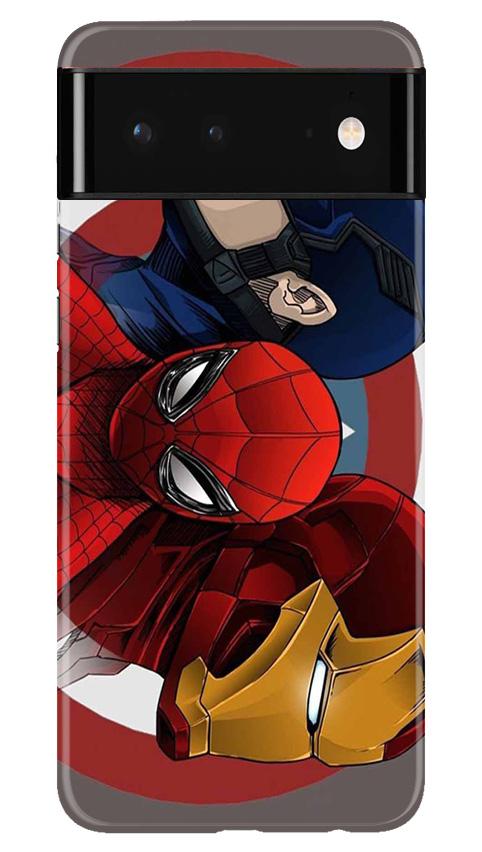 Superhero Mobile Back Case for Google Pixel 6 (Design - 311)