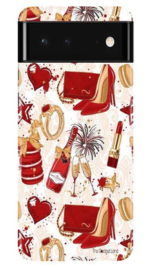 Girlish Mobile Back Case for Google Pixel 6 (Design - 312)