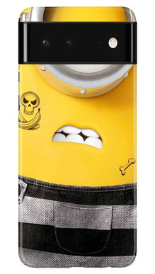 Minion Mobile Back Case for Google Pixel 6 (Design - 324)