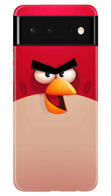 Angry Bird Red Mobile Back Case for Google Pixel 6 (Design - 325)