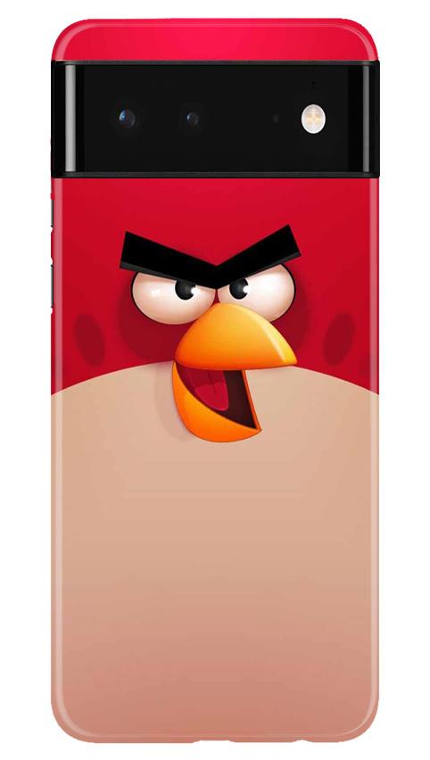 Angry Bird Red Mobile Back Case for Google Pixel 6 Pro (Design - 325)