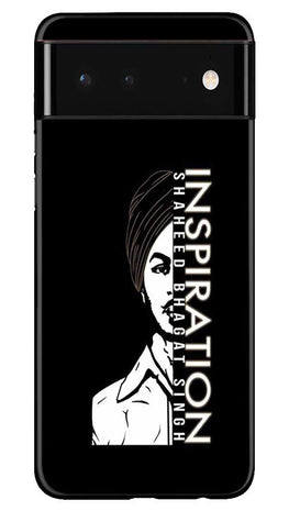 Bhagat Singh Mobile Back Case for Google Pixel 6 (Design - 329)