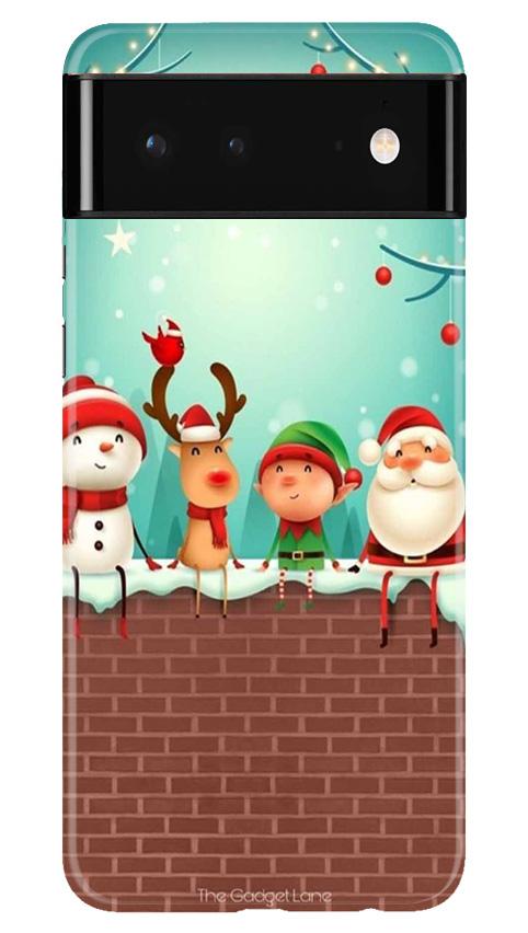 Santa Claus Mobile Back Case for Google Pixel 6 (Design - 334)