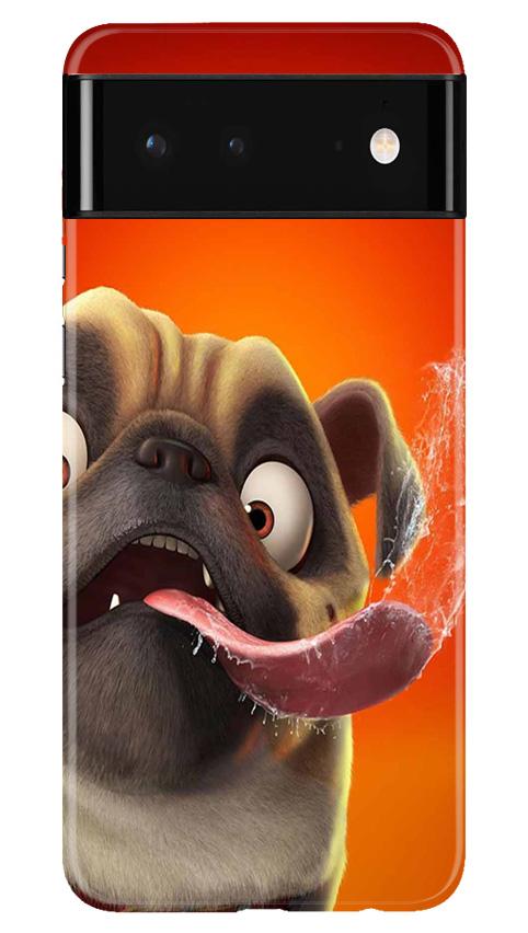Dog Mobile Back Case for Google Pixel 6 (Design - 343)