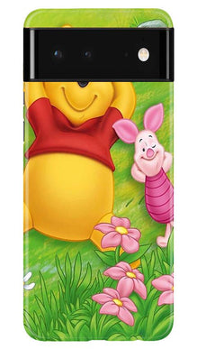 Winnie The Pooh Mobile Back Case for Google Pixel 6 Pro (Design - 348)