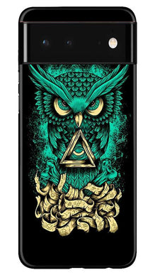 Owl Mobile Back Case for Google Pixel 6 Pro (Design - 358)