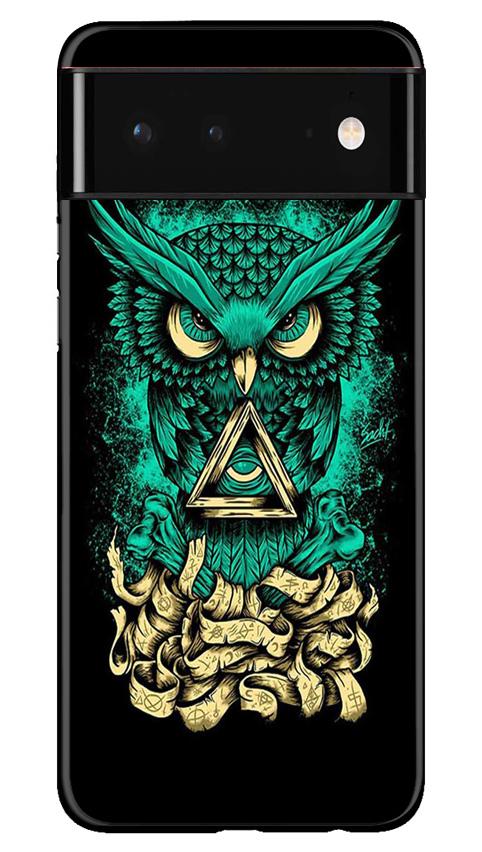 Owl Mobile Back Case for Google Pixel 6 Pro (Design - 358)
