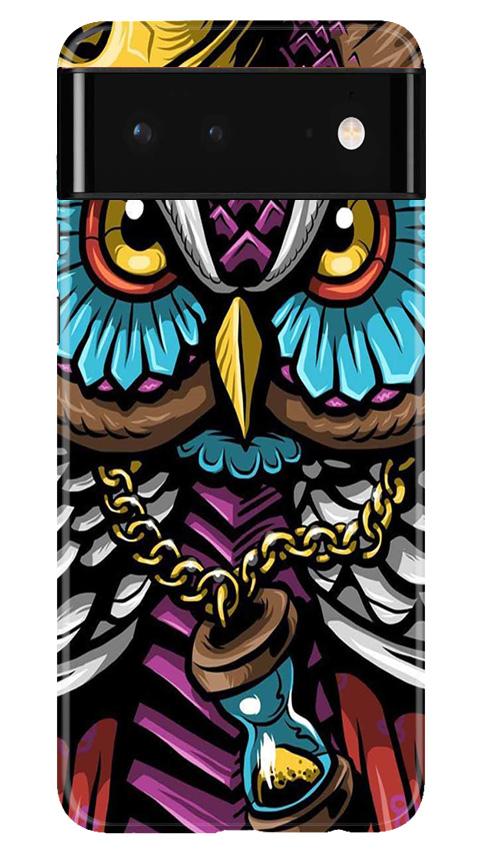 Owl Mobile Back Case for Google Pixel 6 (Design - 359)