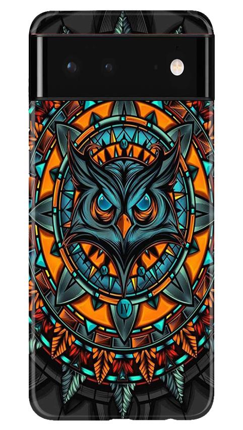 Owl Mobile Back Case for Google Pixel 6 (Design - 360)