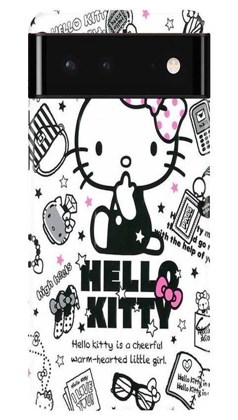 Hello Kitty Mobile Back Case for Google Pixel 6 (Design - 361)