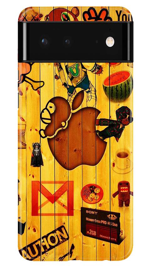 Wooden Texture Mobile Back Case for Google Pixel 6 (Design - 367)