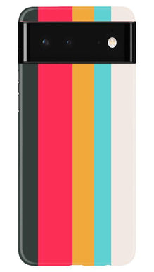 Color Pattern Mobile Back Case for Google Pixel 6 (Design - 369)