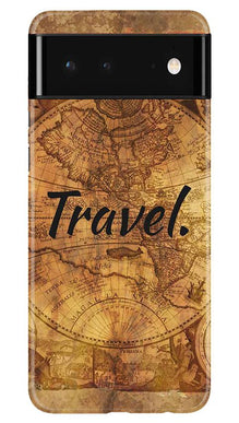Travel Mobile Back Case for Google Pixel 6 (Design - 375)