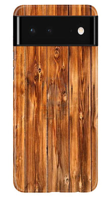 Wooden Texture Mobile Back Case for Google Pixel 6 (Design - 376)