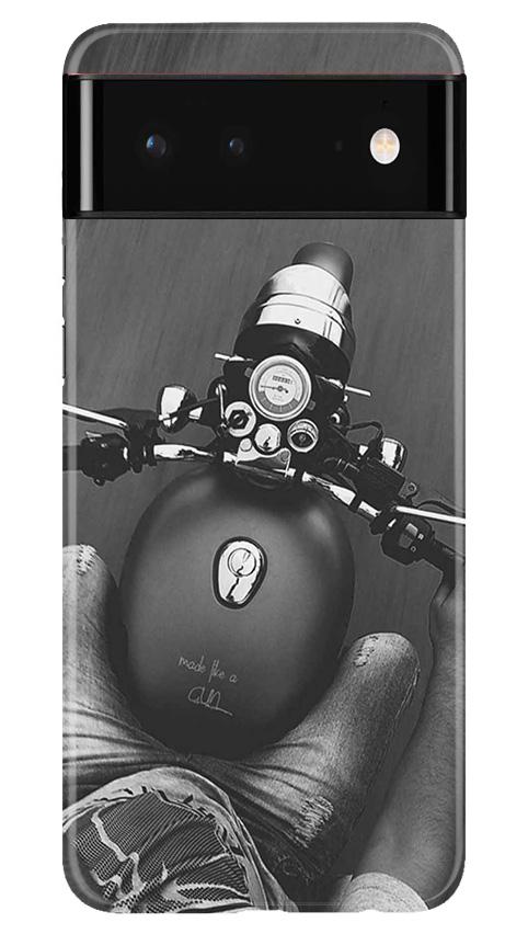 Royal Enfield Mobile Back Case for Google Pixel 6 (Design - 382)
