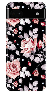 Pink rose Mobile Back Case for Google Pixel 6a (Design - 12)