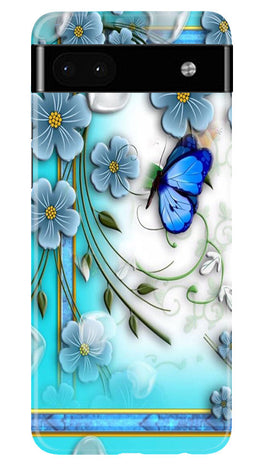 Blue Butterfly Case for Google Pixel 6a
