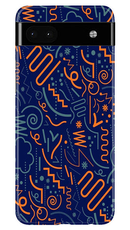 Line Art Baground Case for Google Pixel 6a