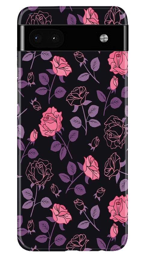 Rose Black Background Case for Google Pixel 6a