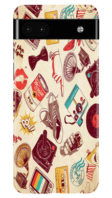 Vintage Mobile Back Case for Google Pixel 6a (Design - 35)