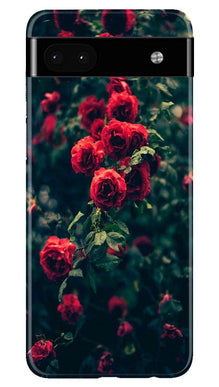 Red Rose Mobile Back Case for Google Pixel 6a (Design - 66)