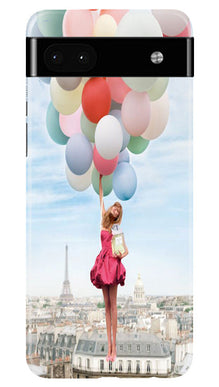 Girl with Baloon Mobile Back Case for Google Pixel 6a (Design - 84)
