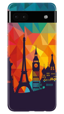 Eiffel Tower2 Mobile Back Case for Google Pixel 6a (Design - 91)