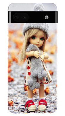 Cute Doll Mobile Back Case for Google Pixel 6a (Design - 93)