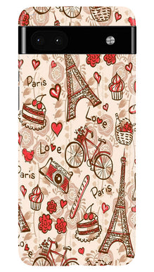 Love Paris Mobile Back Case for Google Pixel 6a  (Design - 103)