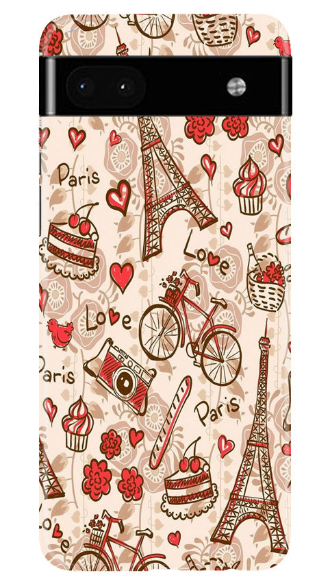 Love Paris Case for Google Pixel 6a  (Design - 103)
