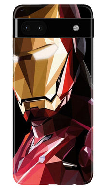 Iron Man Superhero Mobile Back Case for Google Pixel 6a  (Design - 122)