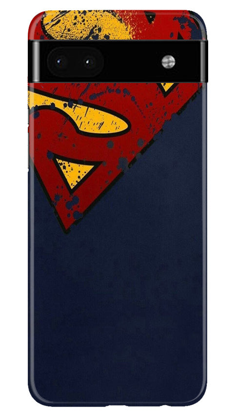 Superman Superhero Case for Google Pixel 6a(Design - 125)
