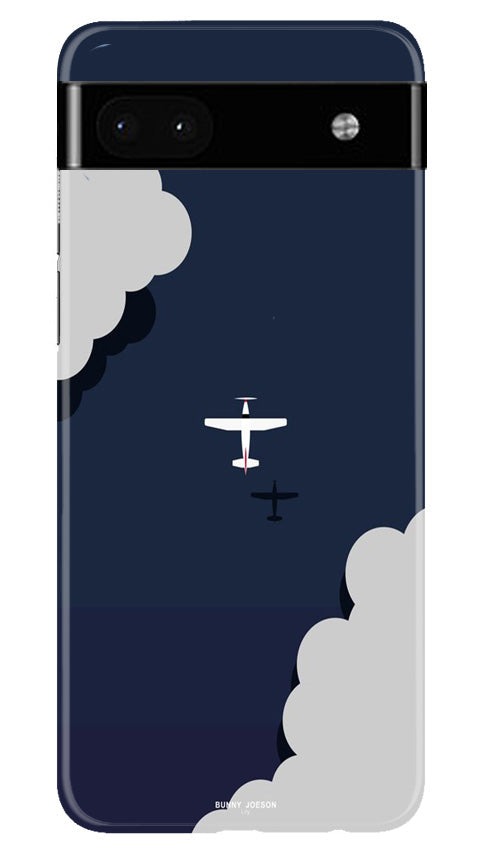 Clouds Plane Case for Google Pixel 6a (Design - 165)