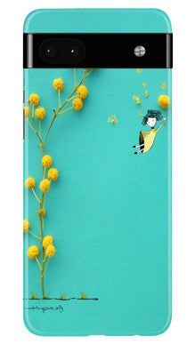 Pink Pattern Mobile Back Case for Google Pixel 6a (Design - 184)