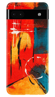 Modern Art Mobile Back Case for Google Pixel 6a (Design - 207)