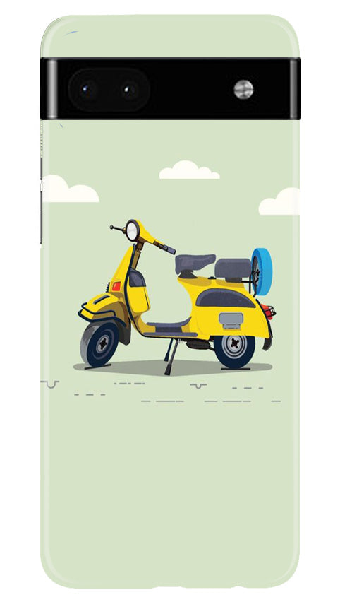 MotorCycle Case for Google Pixel 6a (Design No. 228)