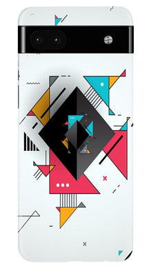 Diffrent Four Color Pattern Mobile Back Case for Google Pixel 6a (Design - 244)
