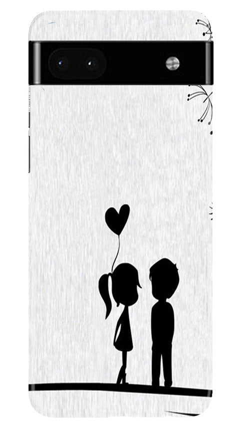 Apple Logo Case for Google Pixel 6a (Design No. 251)